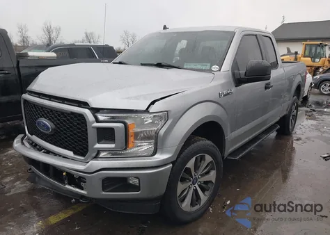 2020 Ford F-150 Xl из США, поврежденный, VIN 1FTFX1E43LFC02162